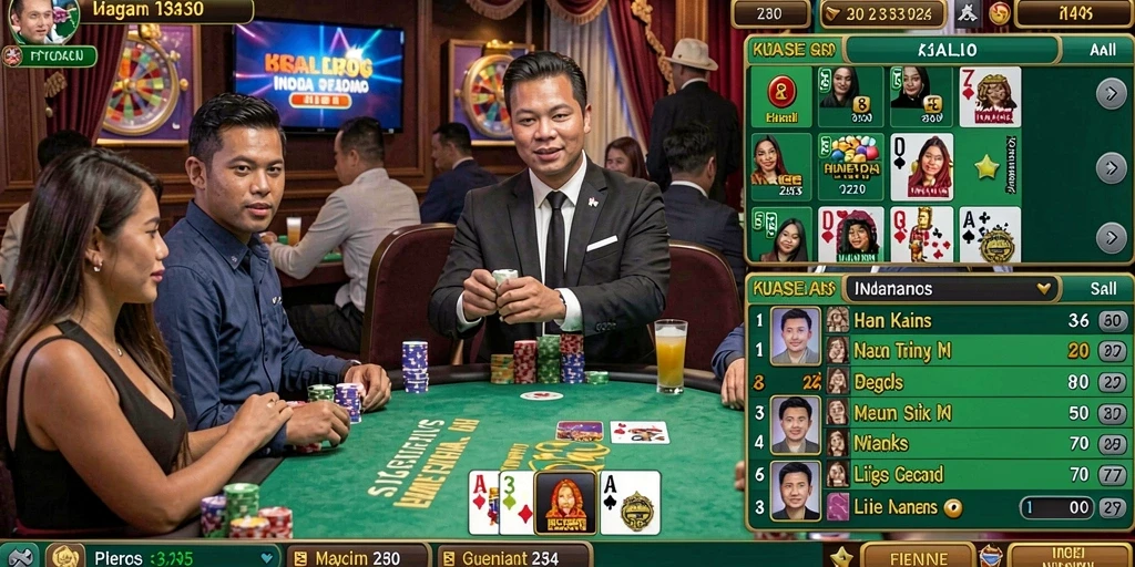 Berbagai pilihan permainan untuk semua selera.