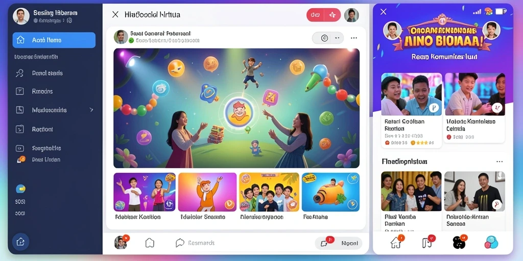 Pengalaman bermain yang menyenangkan dan penuh warna.
