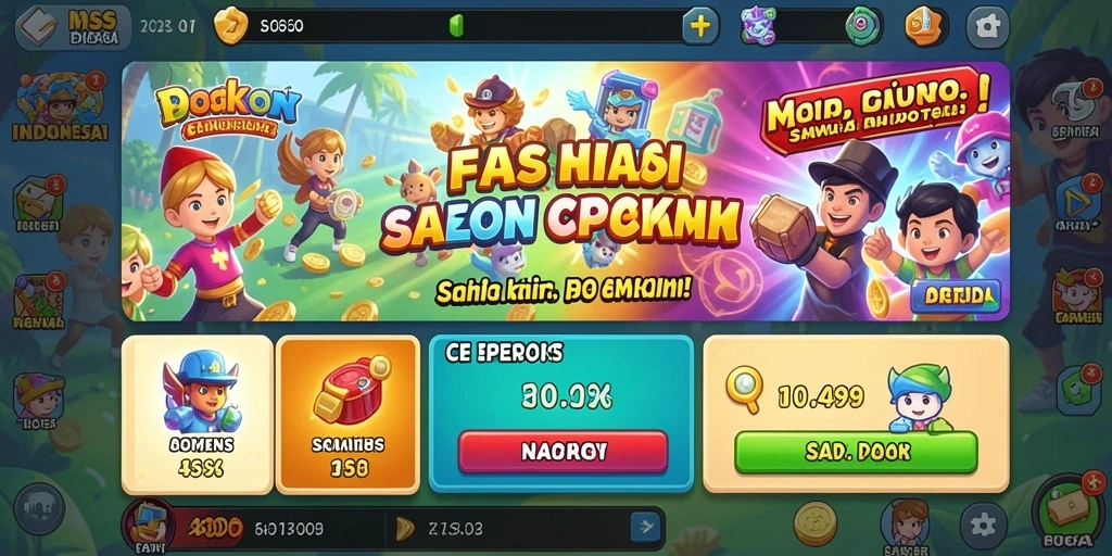 Karakter unik yang memperkaya pengalaman bermain.