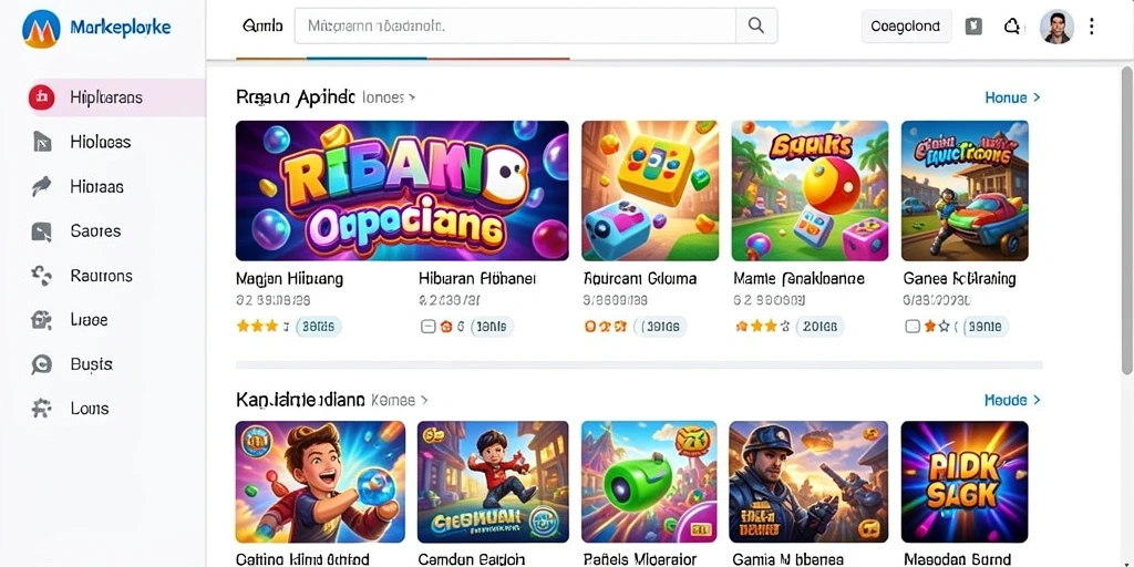 Tangkapan layar memperlihatkan grafik memukau dari dunia DMD999.