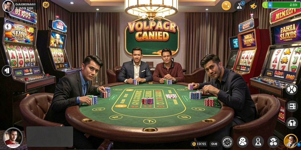 Tangkapan layar dari level yang menantang dan kompleks.