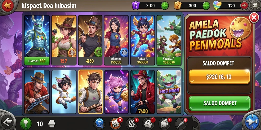 Misi harian yang menantang untuk semua pemain.