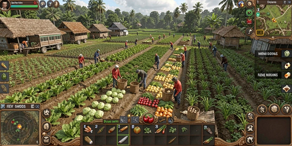 Screenshot dari level menantang yang penuh aksi.