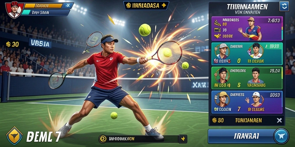 Mode multiplayer menambah keseruan bermain.