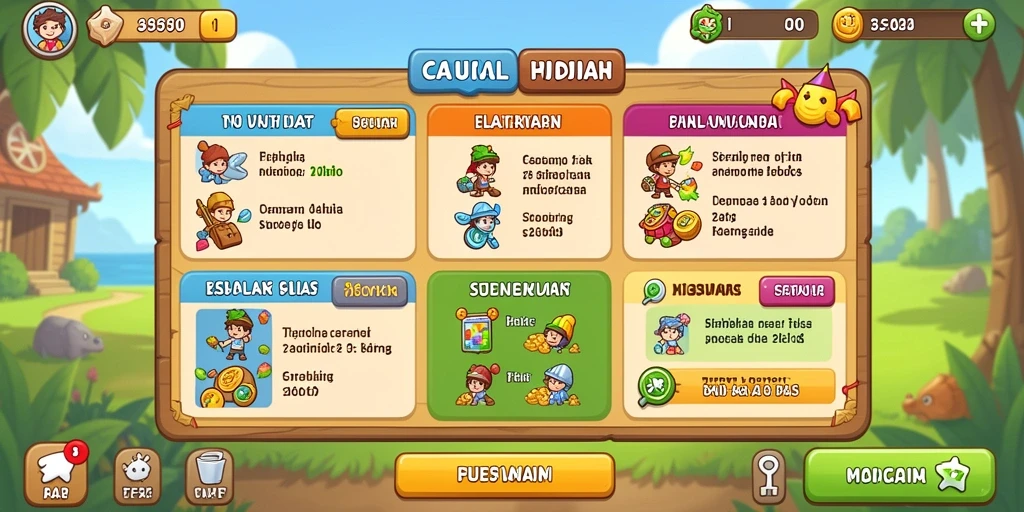 Sistem leaderboard yang menampilkan skor terbaik.