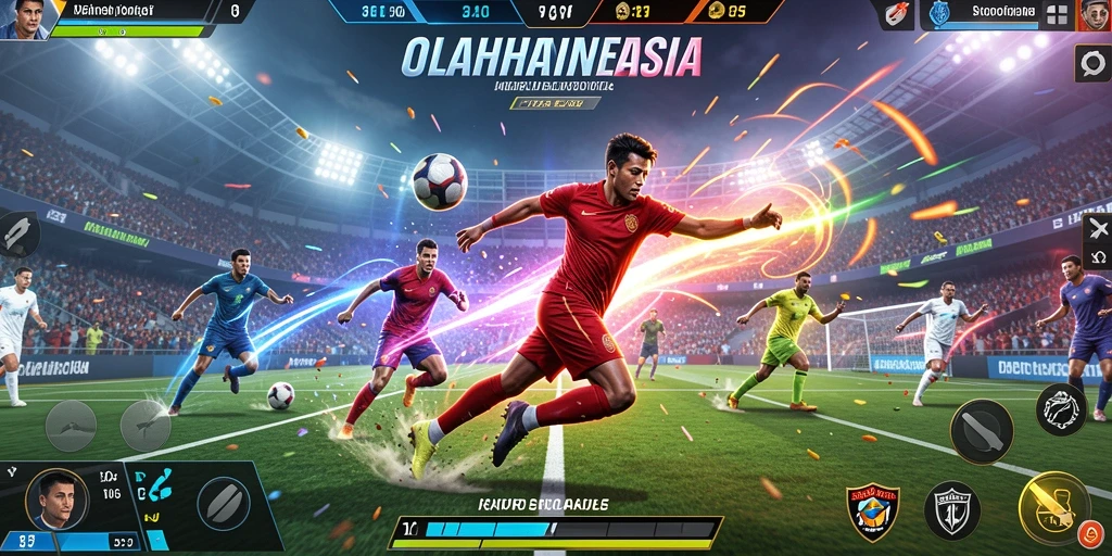 Desain karakter yang menarik dan penuh warna.